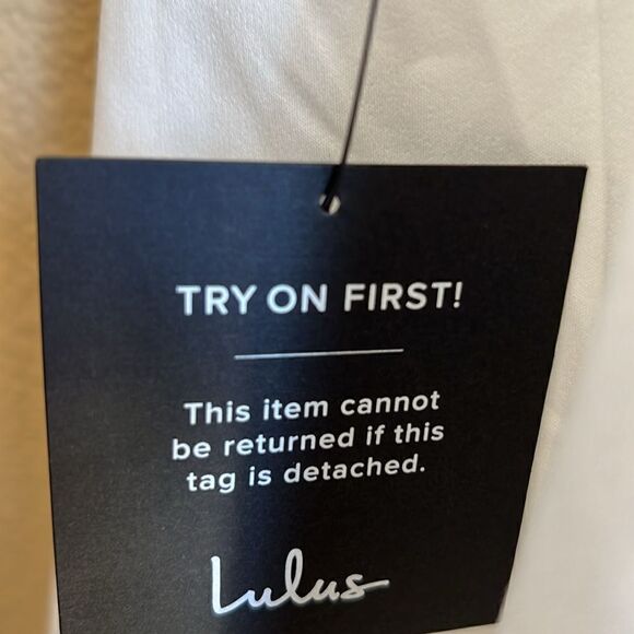 Lulu’s White Divine Darling Skater Dress L - Picture 10 of 13